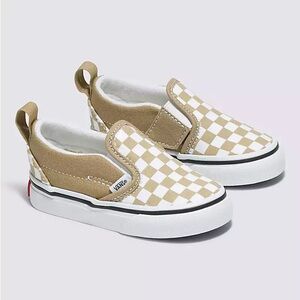 Vans Toddler Slip-On V Checkerboard Shoe